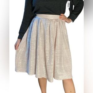 Baby Pink Shimmery Handmade Skirt